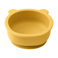 1pc silicone utensílios de mesa do bebê sucção jantar conjunto comer treinamento coisas do bebê dos desenhos animados bonito urso forma tigela criança utensílios de mesa